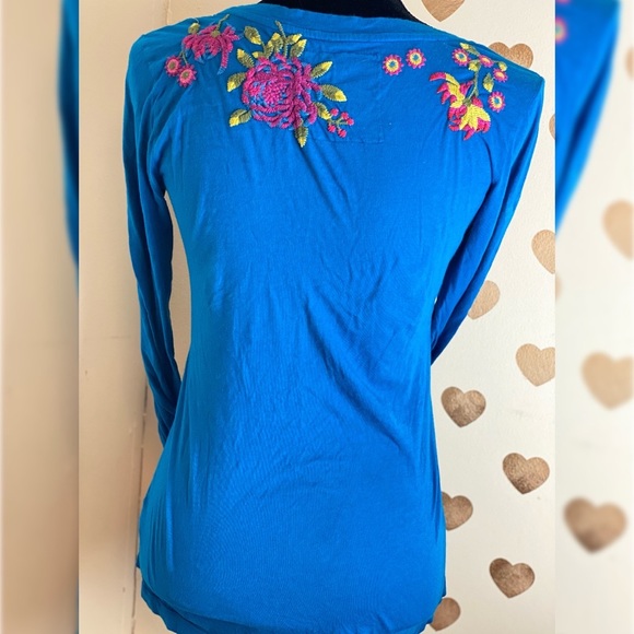 Johnny Was long sleeve top - Picture 3 of 3